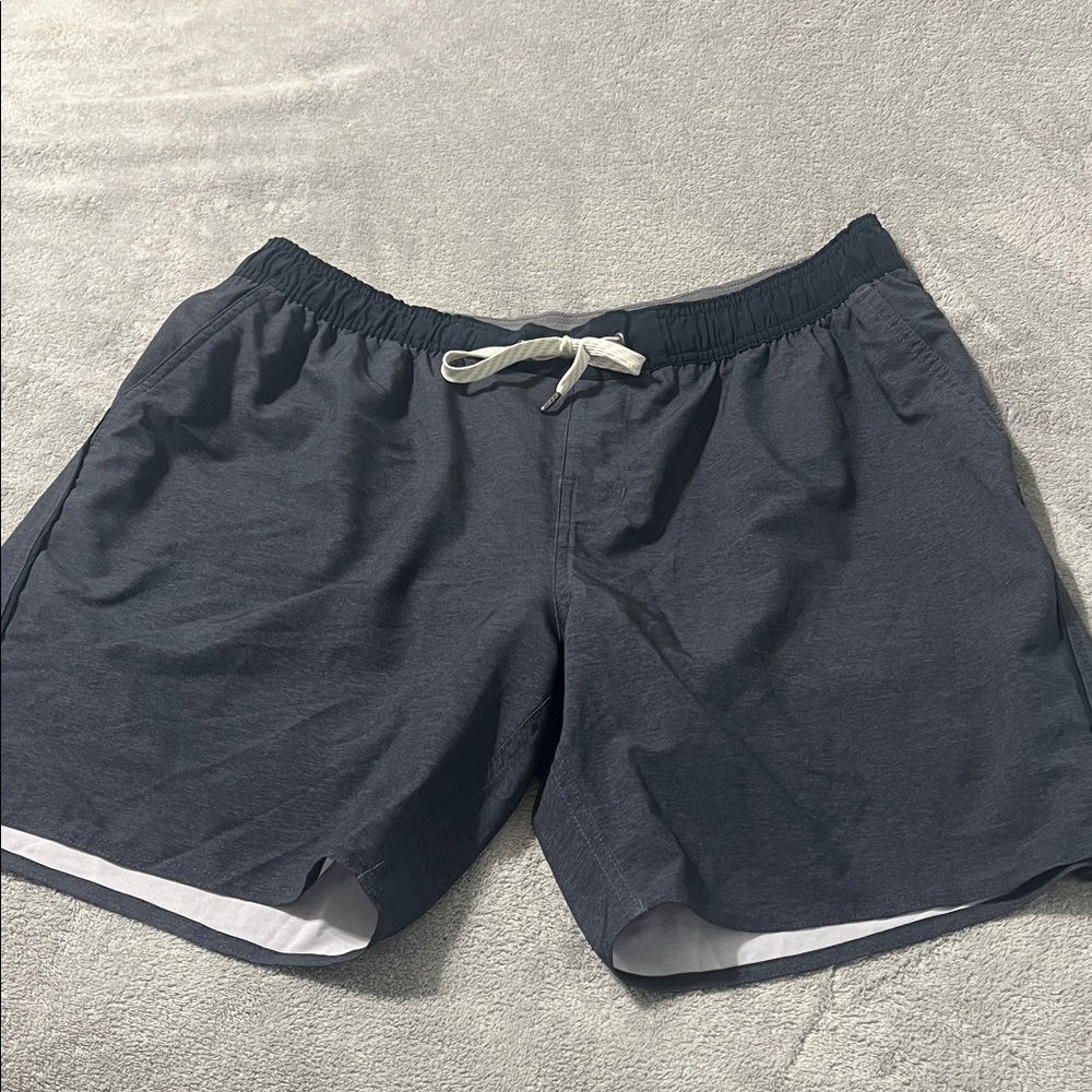 Navy Blue Men’s Vuori shorts Size